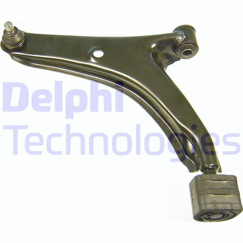DELPHI TC1088 Suspension arm with ball joint, Left, Lower, Trailing Arm, Sheet Steel