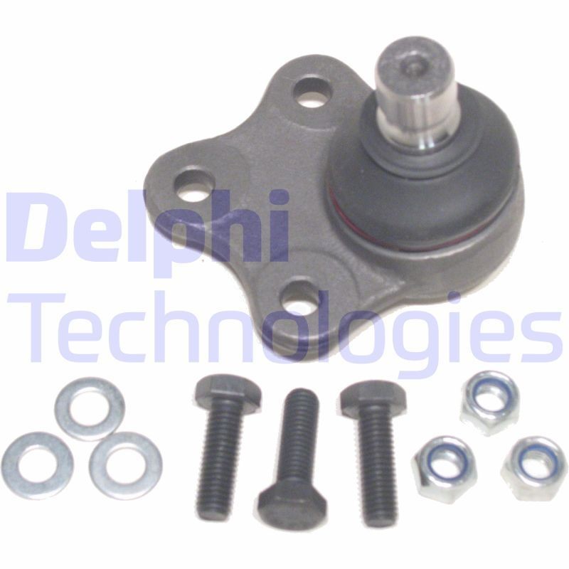 DELPHI TC1158 Ball Joint Front Axle, 90mm, 66mm, 80mm