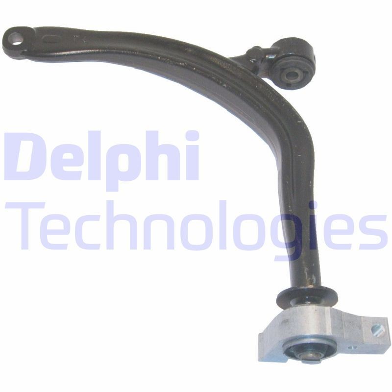 DELPHI TC1265 Suspension arm without ball joint, Left, Lower, Trailing Arm, Steel