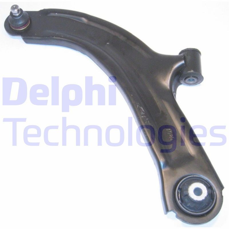 DELPHI TC1307 Suspension arm with ball joint, Left, Lower, Trailing Arm, Sheet Steel