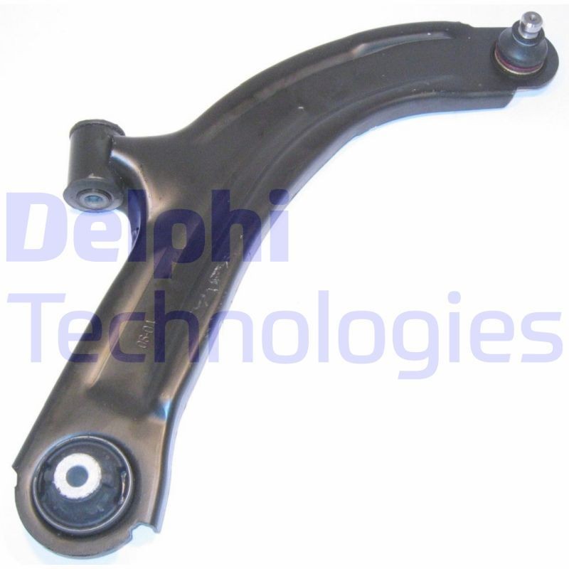 DELPHI TC1308 Suspension arm with ball joint, Right, Lower, Trailing Arm, Sheet Steel