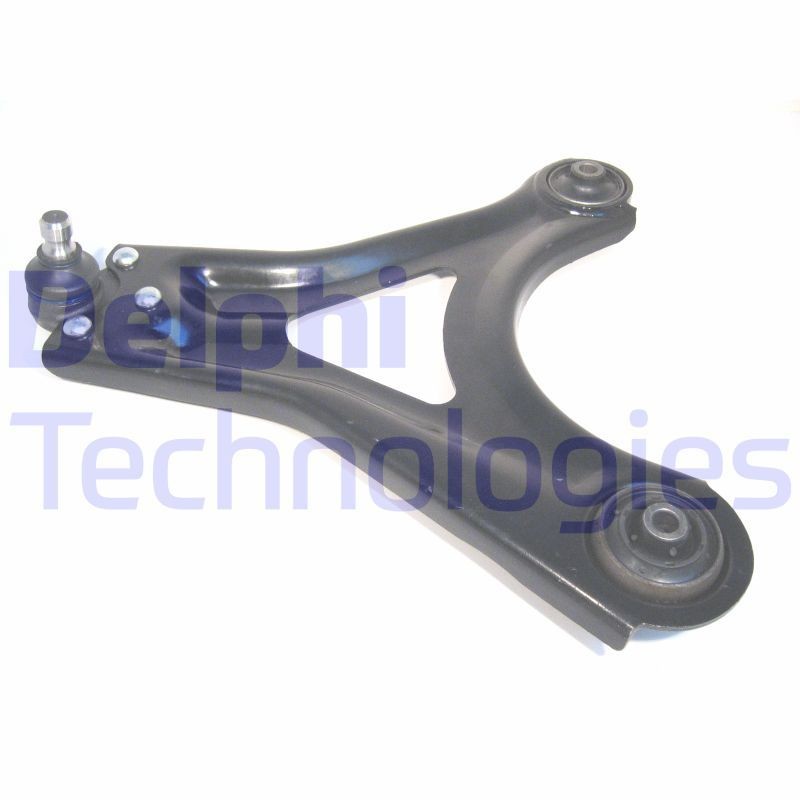 DELPHI TC1326 Suspension arm with ball joint, Left, Lower, Trailing Arm, Sheet Steel