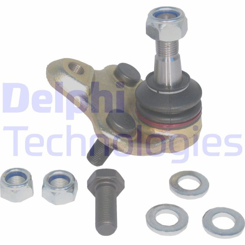 DELPHI TC1413 Ball Joint Front Axle, 100mm, 85mm, 85mm
