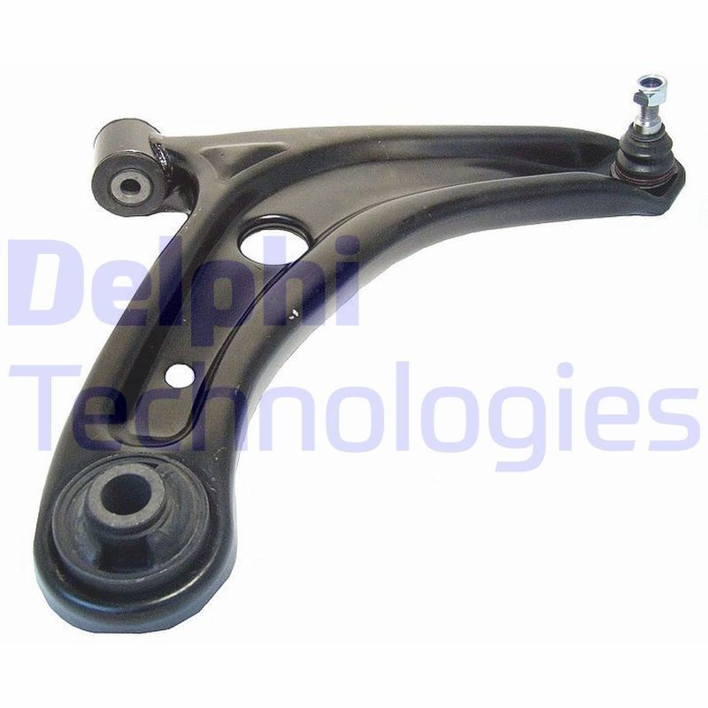 DELPHI TC1463 Suspension arm with ball joint, Trailing Arm, Sheet Steel