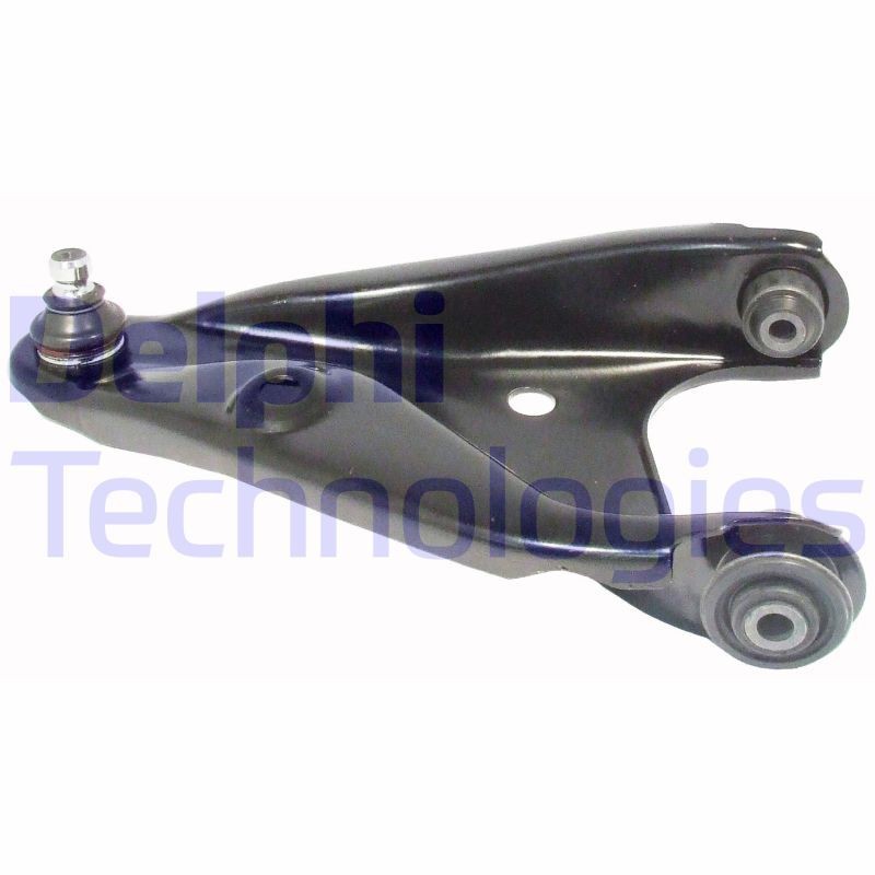 DELPHI TC1729 Suspension arm with ball joint, Left, Lower, Trailing Arm, Sheet Steel