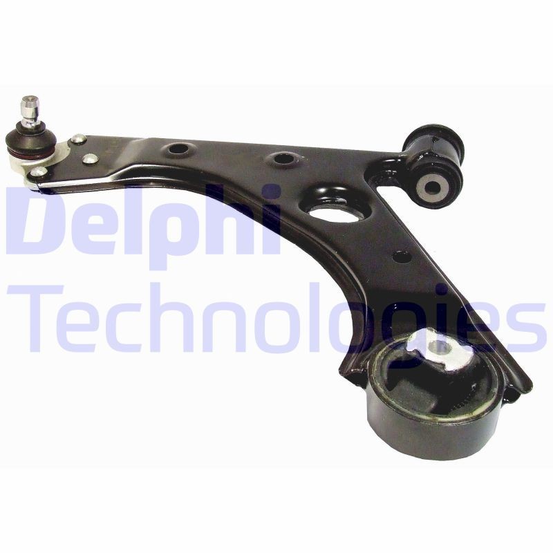DELPHI TC1829 Suspension arm with ball joint, Left, Lower, Trailing Arm, Sheet Steel
