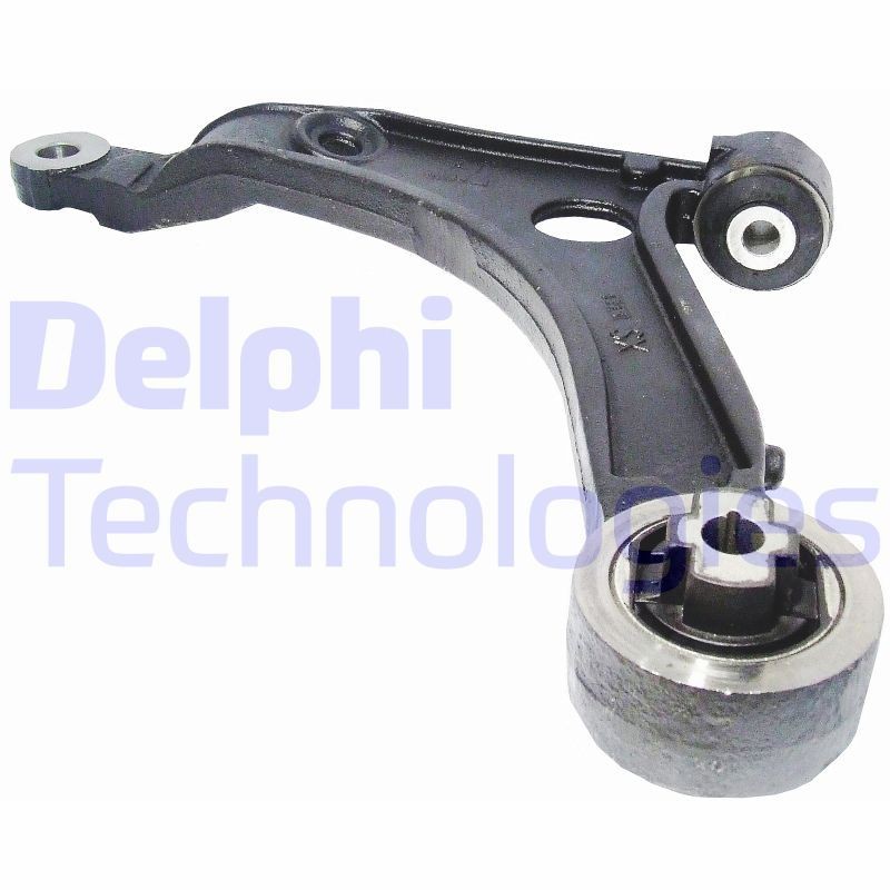 DELPHI TC1942 Suspension arm without ball joint, Left, Lower, Trailing Arm, Cast Steel