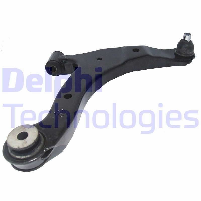DELPHI TC1975 Suspension arm with ball joint, Right, Lower, Trailing Arm, Sheet Steel