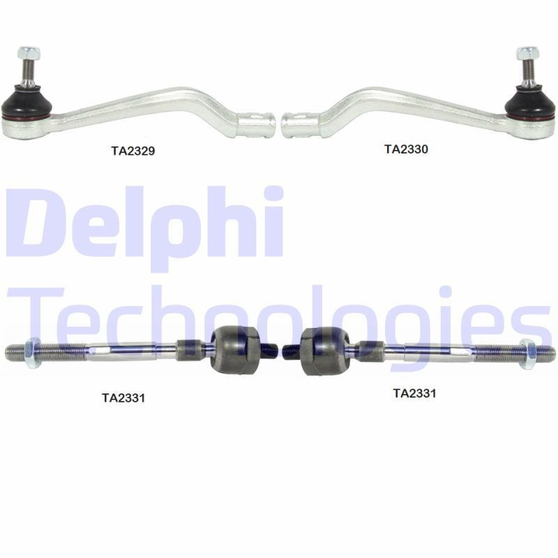 Dacia 1100 Track Rod Set DELPHI TC1980KIT cheap