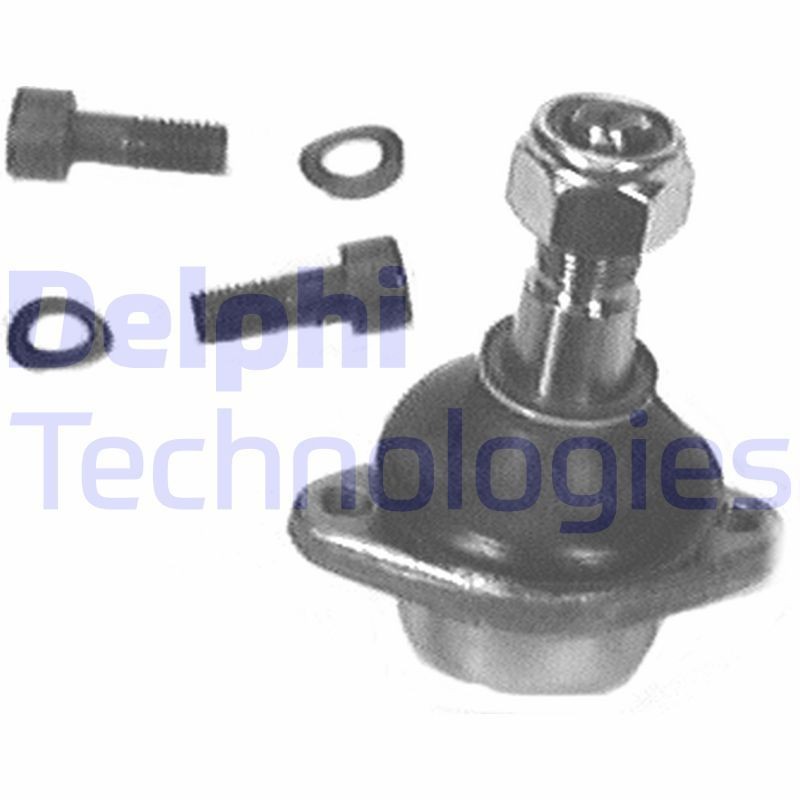 DELPHI TC201 Ball Joint Front Axle, 53,5mm, 109mm, 86,1mm