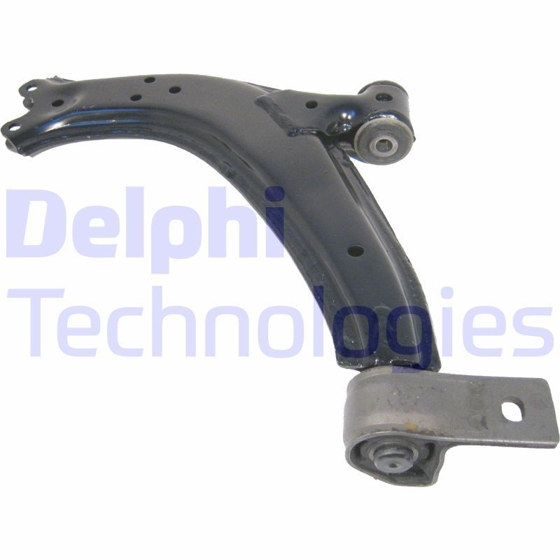 TC2086 DELPHI Control arm PEUGEOT without ball joint, Trailing Arm, Sheet Steel