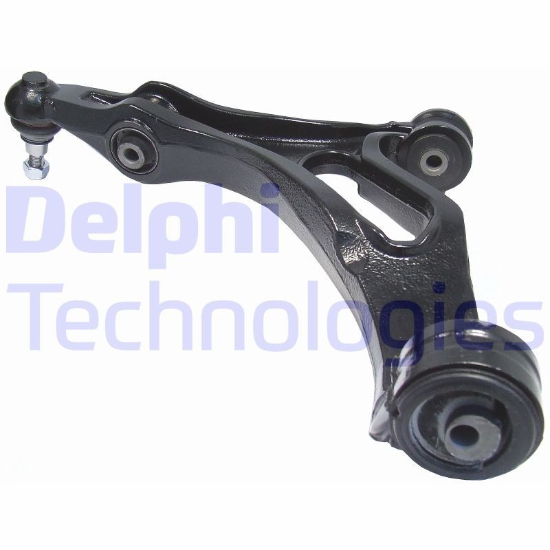 DELPHI TC2189 Suspension arm with ball joint, Trailing Arm, Cast Steel