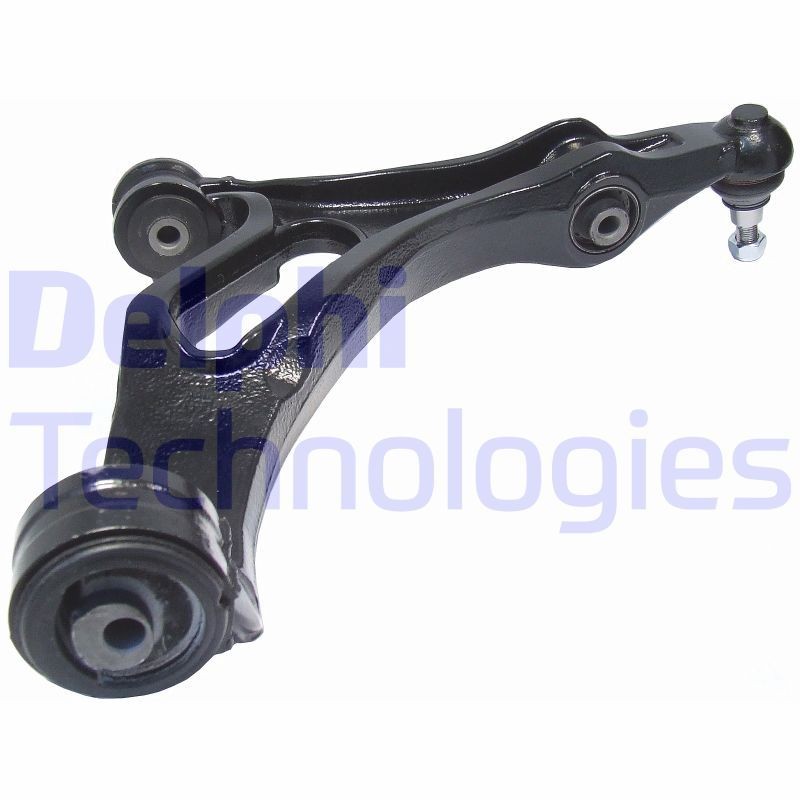 DELPHI TC2190 Suspension arm with ball joint, Trailing Arm, Cast Steel