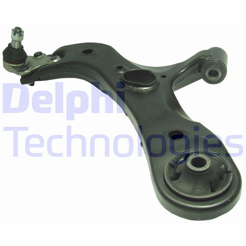 DELPHI TC2282 Suspension arm with ball joint, Left, Lower, Trailing Arm, Sheet Steel