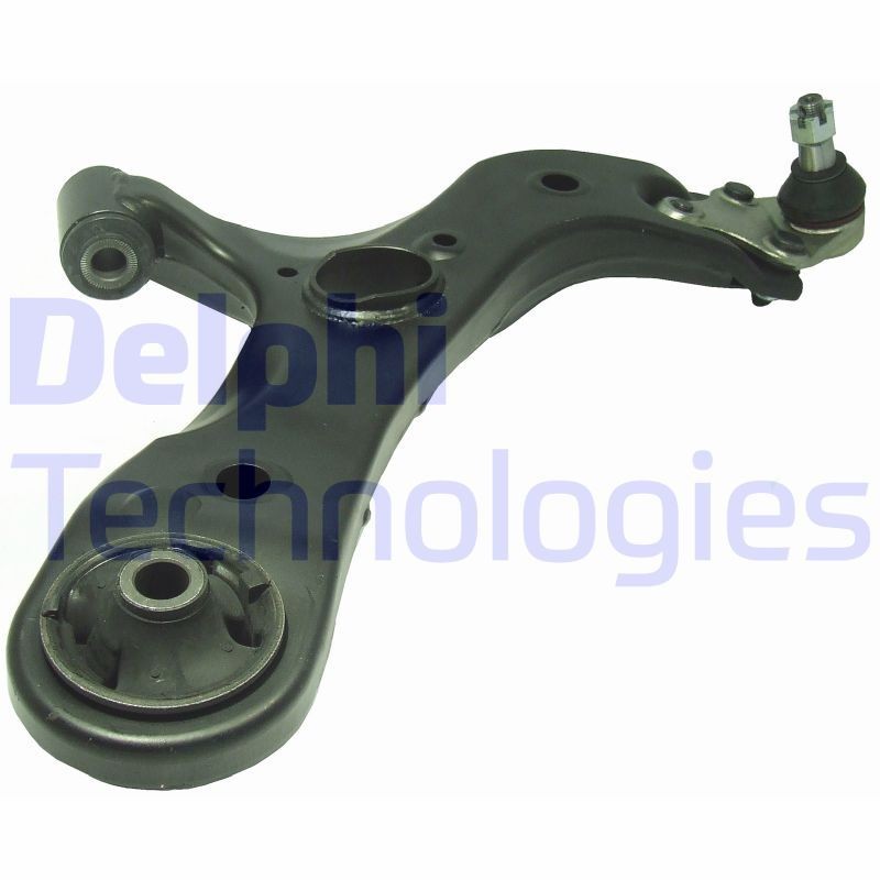 DELPHI TC2283 Suspension arm with ball joint, Right, Lower, Trailing Arm, Sheet Steel