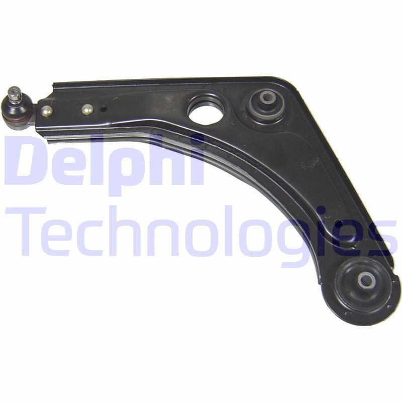 DELPHI TC571 Suspension arm with ball joint, Trailing Arm, Sheet Steel