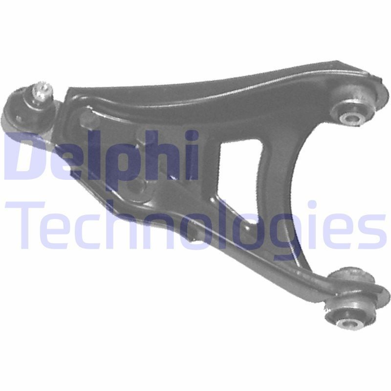 DELPHI TC625 Suspension arm with ball joint, Trailing Arm, Sheet Steel