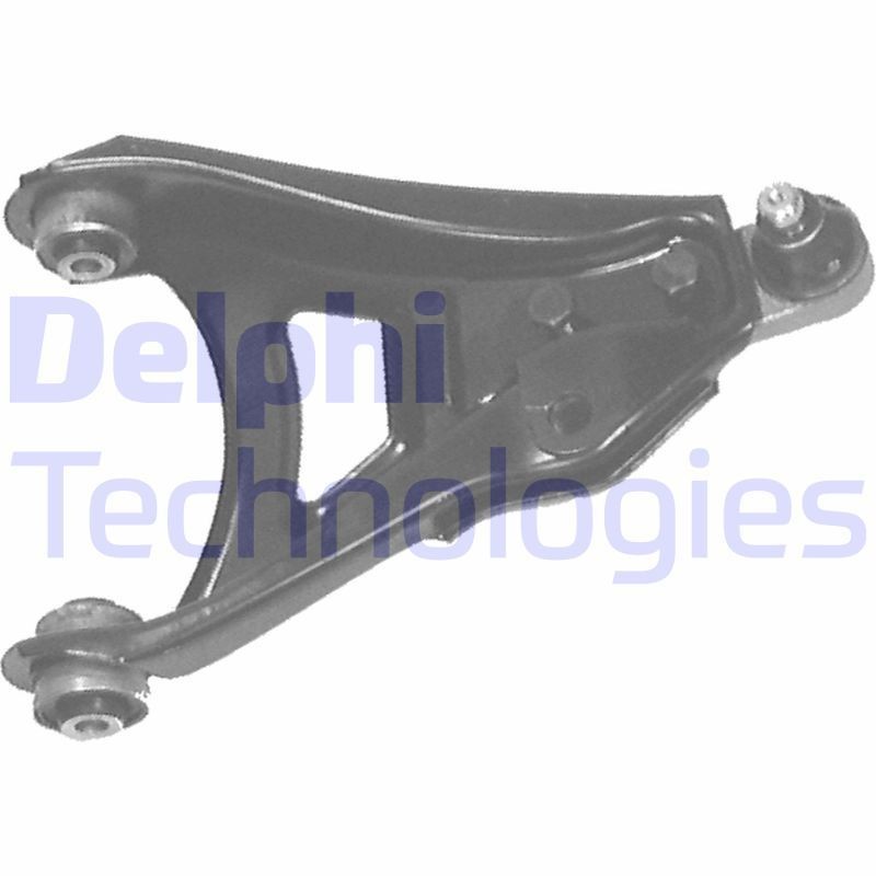 DELPHI TC626 Suspension arm with ball joint, Trailing Arm, Sheet Steel