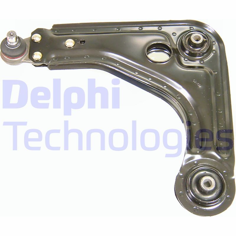 DELPHI TC669 Suspension arm with ball joint, Trailing Arm, Sheet Steel