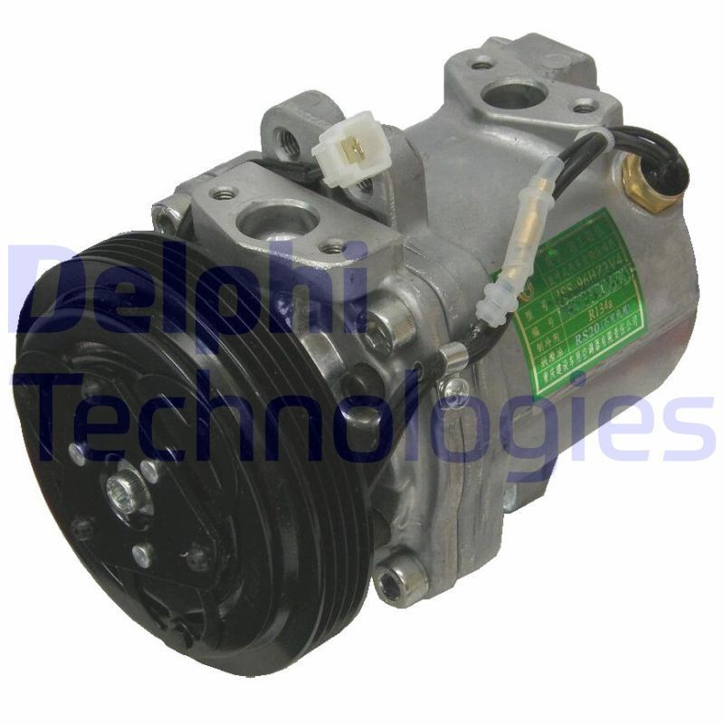 DELPHI TSP0155097 Air conditioning compressor SS96LC6, PAG 100, with PAG compressor oil