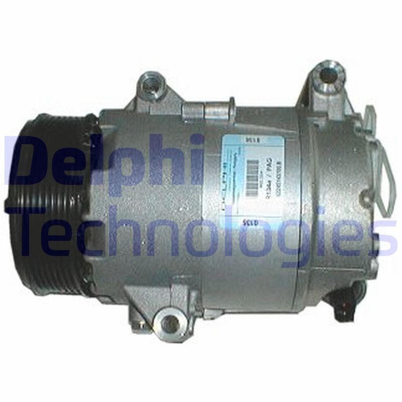 DELPHI TSP0155351 Airco compressor 7 CVC, PAG 46, Met PAG compressorolie