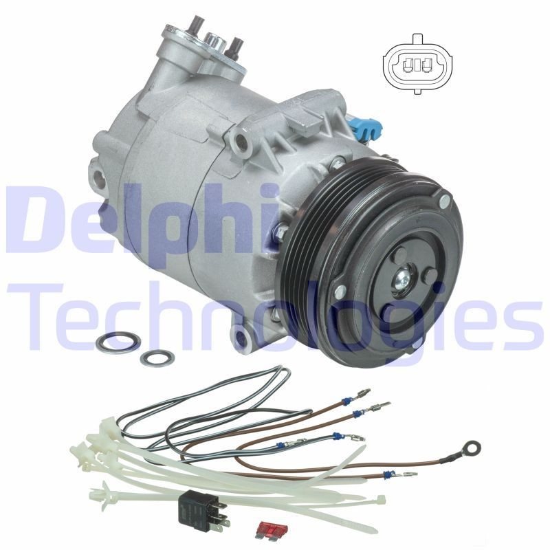 DELPHI Air con compressor TSP0155458