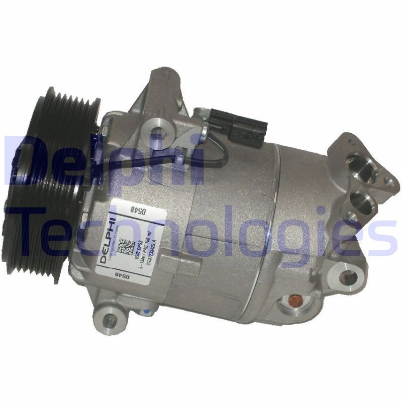 DELPHI TSP0155464 Air conditioning compressor 6CVC, PAG 46, with PAG compressor oil