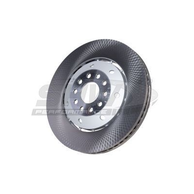 Performance brake discs SHW Performance Front Axle Right, 365x34mm, internally vented, two-part brake disc, Smooth, Coated, High-carbon - AFR46402