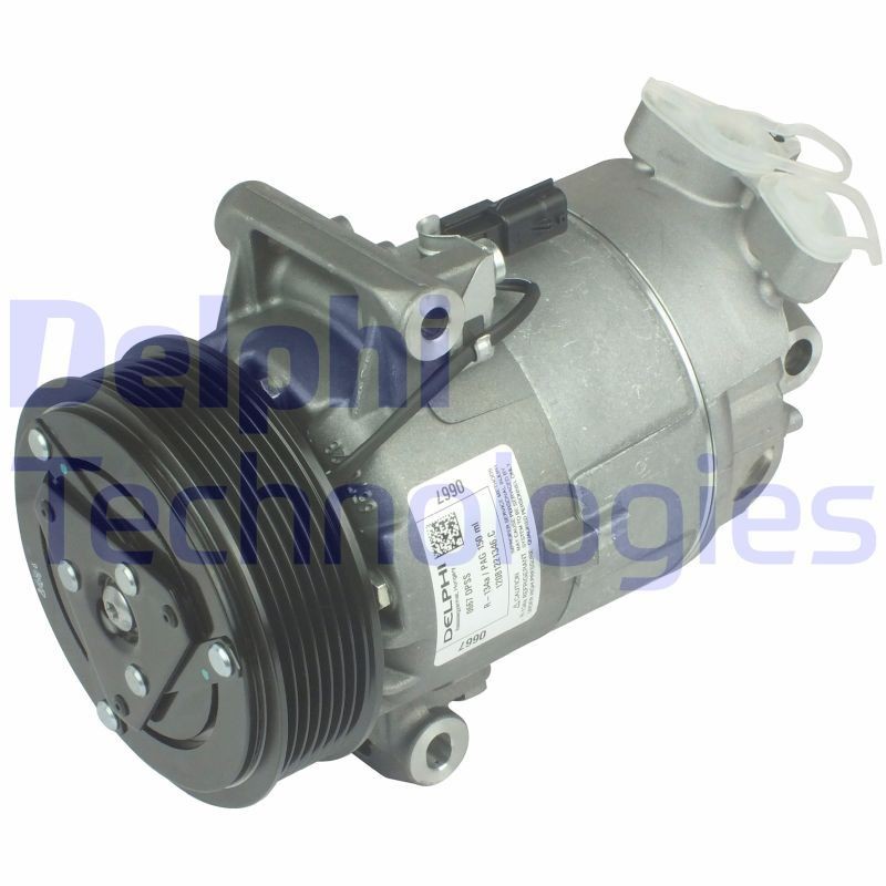 DELPHI TSP0155926 Air conditioning compressor 5VS12, PAG 46, with PAG compressor oil