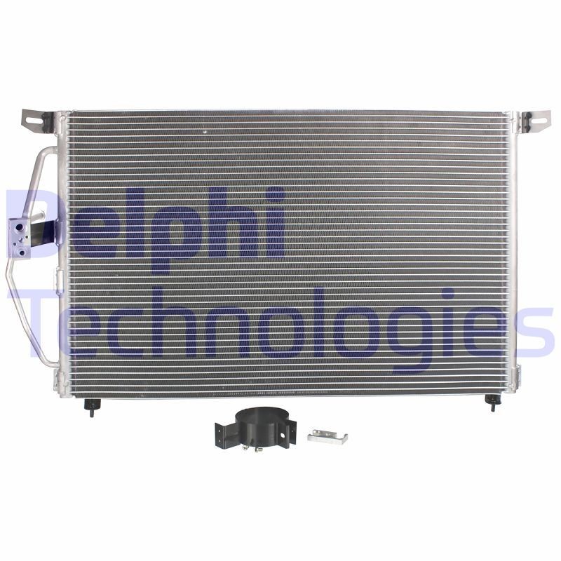 DELPHI TSP0225097 Air conditioning condenser without dryer