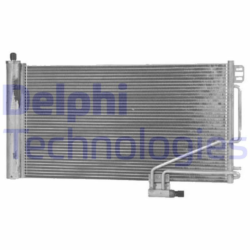 DELPHI TSP0225329 Air conditioning condenser with dryer