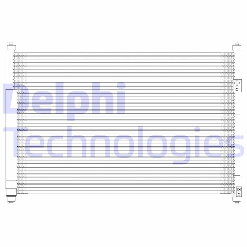 DELPHI TSP0225623 Air conditioning condenser 95310-64J01