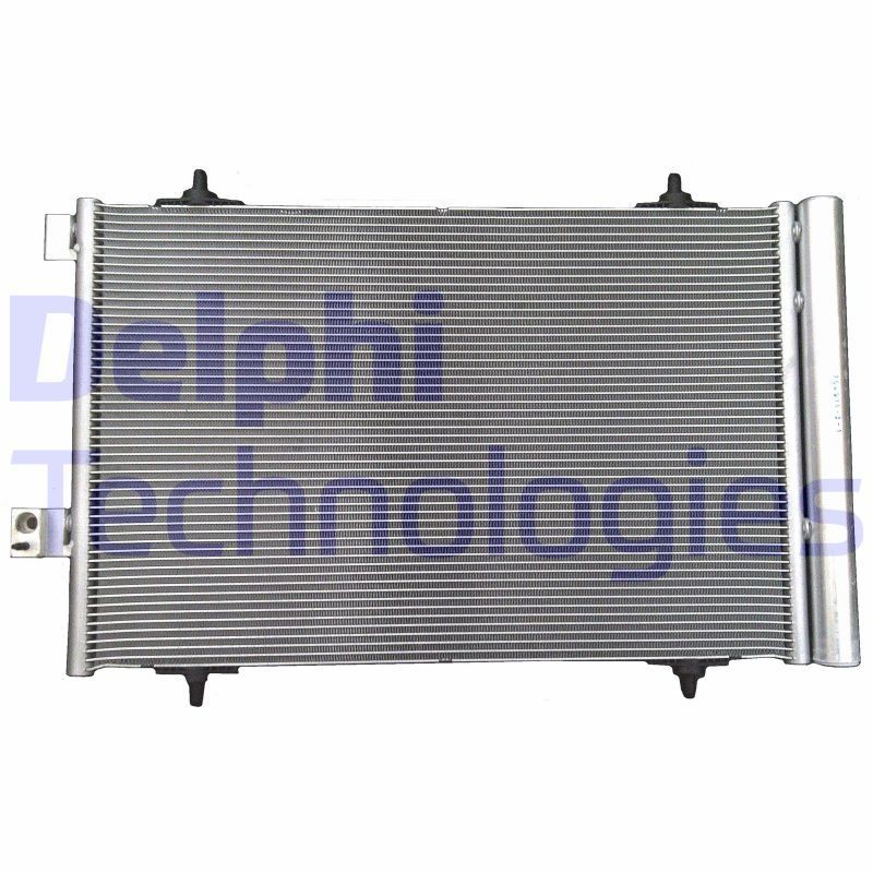 DELPHI TSP0225665 Air conditioning condenser with dryer, 536mm