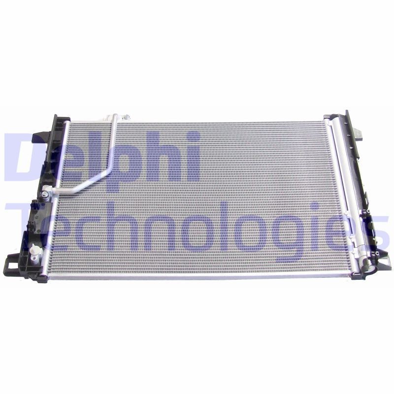 DELPHI TSP0225672 Air conditioning condenser with dryer
