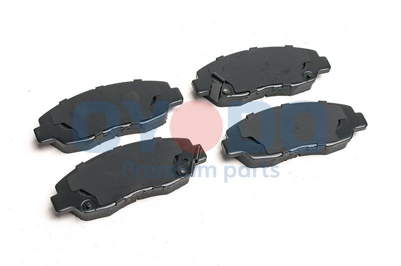 10H4043-OYO Set of brake pads 10H4043-OYO Oyodo Front Axle, with acoustic wear warning