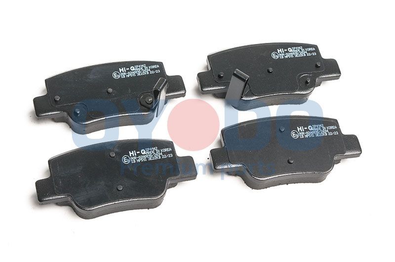 Oyodo 20H2039-OYO Brake pad set with acoustic wear warning