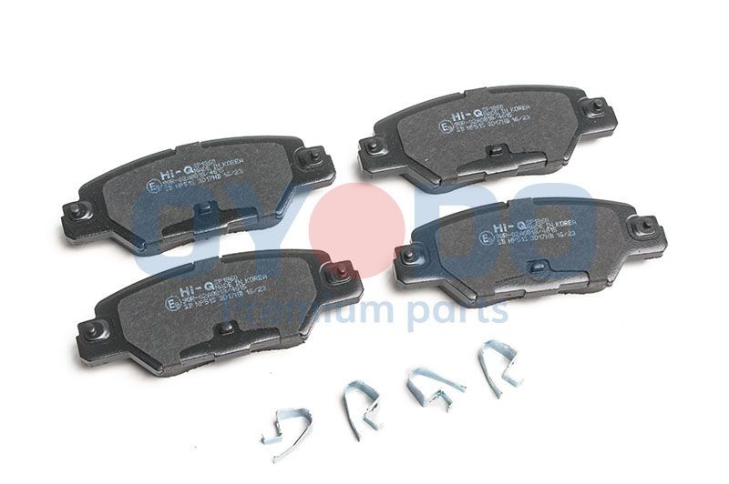 Racing brake pads Oyodo with acoustic wear warning - 20H3023-OYO
