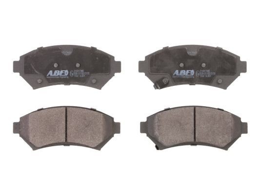ABE C1X017ABE Brake pad set Front Axle, incl. wear warning contact