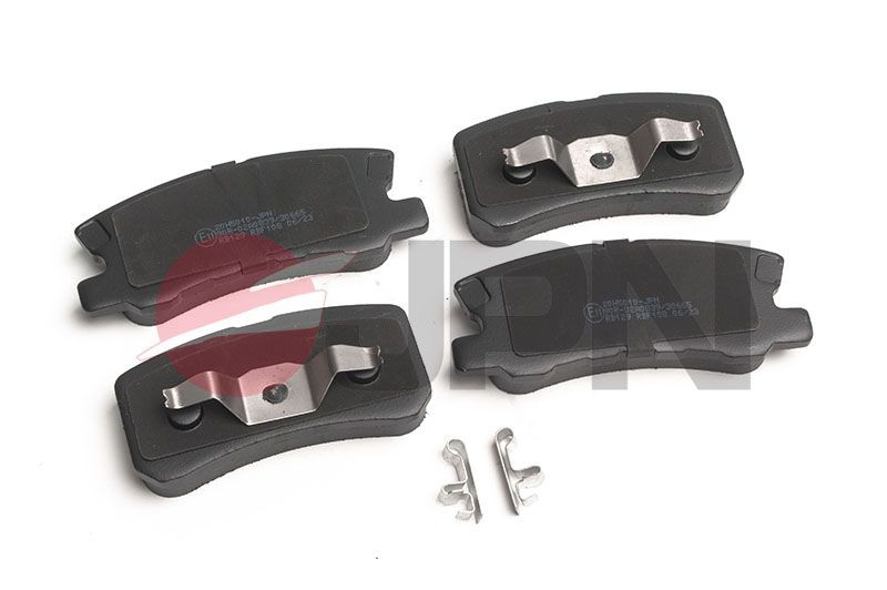 JPN Rear Axle, with acoustic wear warning Width: 45mm, Thickness 1: 16mm, Thickness 2: 15,3mm Brake pads 20H5010-JPN buy