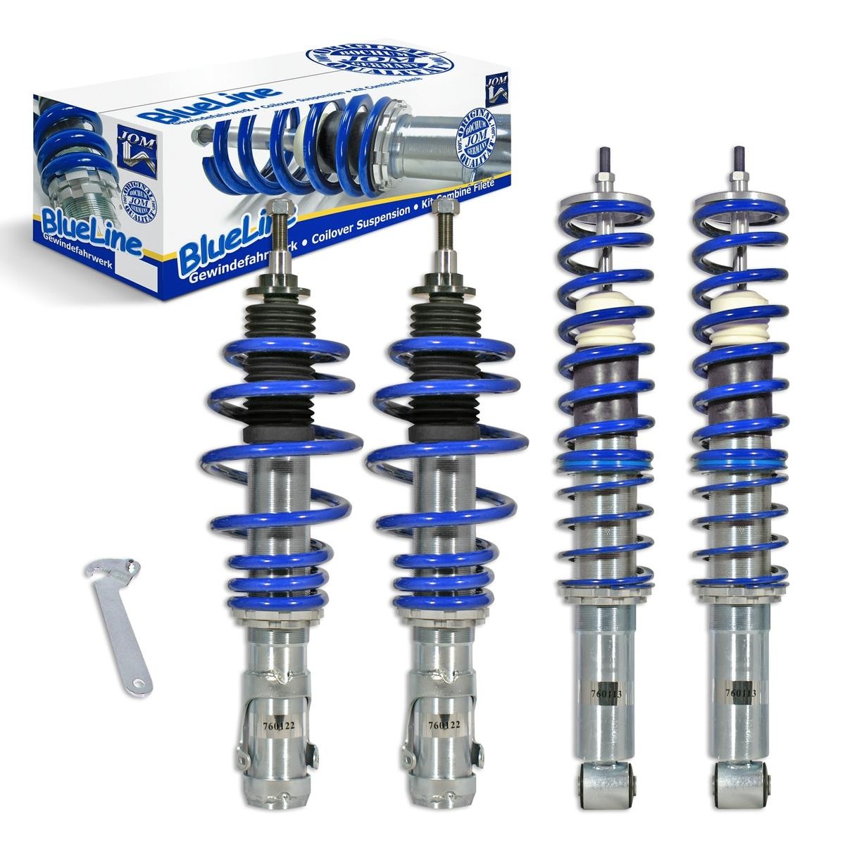 JOM 741019 Suspension kit, coil springs / shock absorbers Polo 6n1