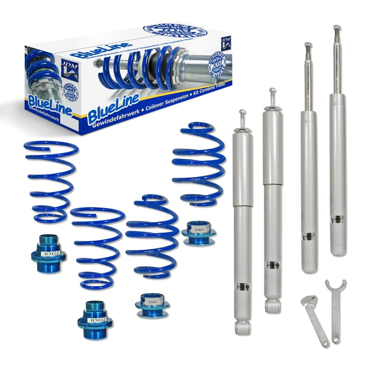 JOM BlueLine 741031 Suspension kit, coil springs / shock absorbers E36 320 i 150 hp Petrol 1995 price
