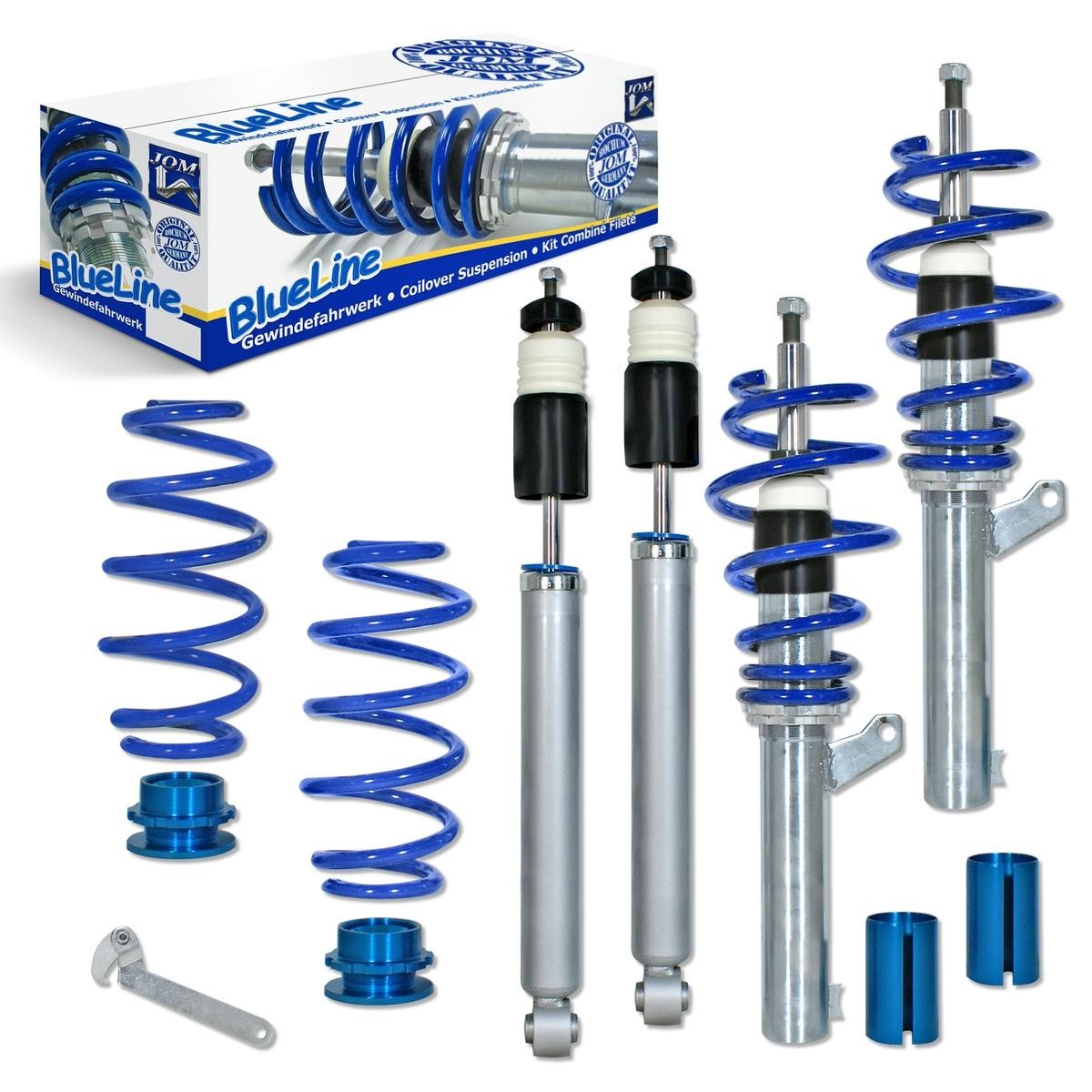 JOM BlueLine 741060 Suspension kit, coil springs / shock absorbers Passat B6 Variant 2.0 TDI 120 hp Diesel 2007 price