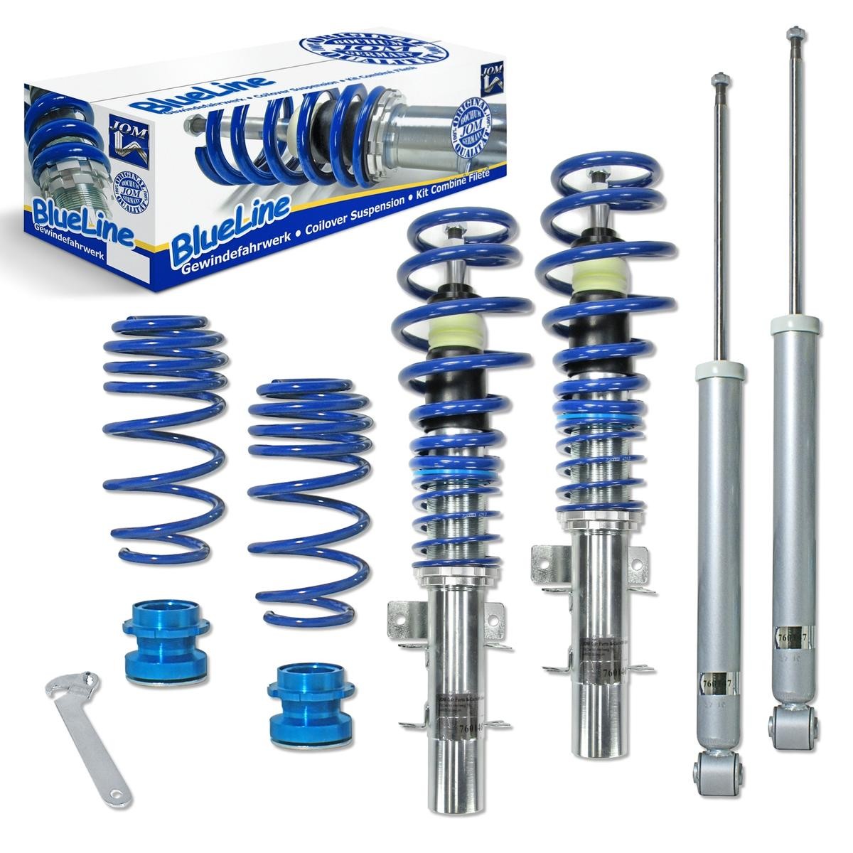 741096 JOM BlueLine Suspension Kit, coil springs / shock absorbers Front  Axle, Rear Axle ▷ AUTODOC price and review