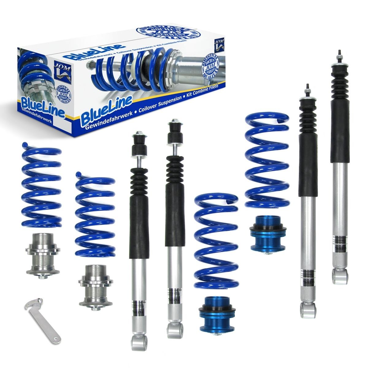 JOM BlueLine 741145 Suspension kit, coil springs / shock absorbers W210 E 320 CDI 197 hp Diesel 2002 price