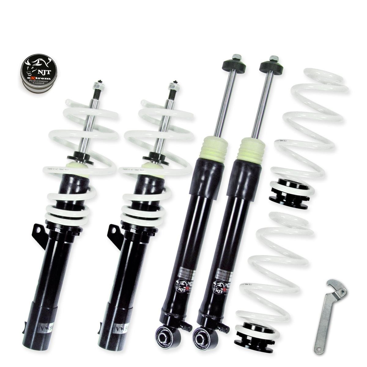 JOM 751054 Suspension kit, coil springs / shock absorbers Golf 5