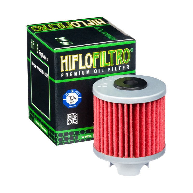 HifloFiltro Filter Insert Ø: 38mm, Height: 37mm Oil filters HF118 buy