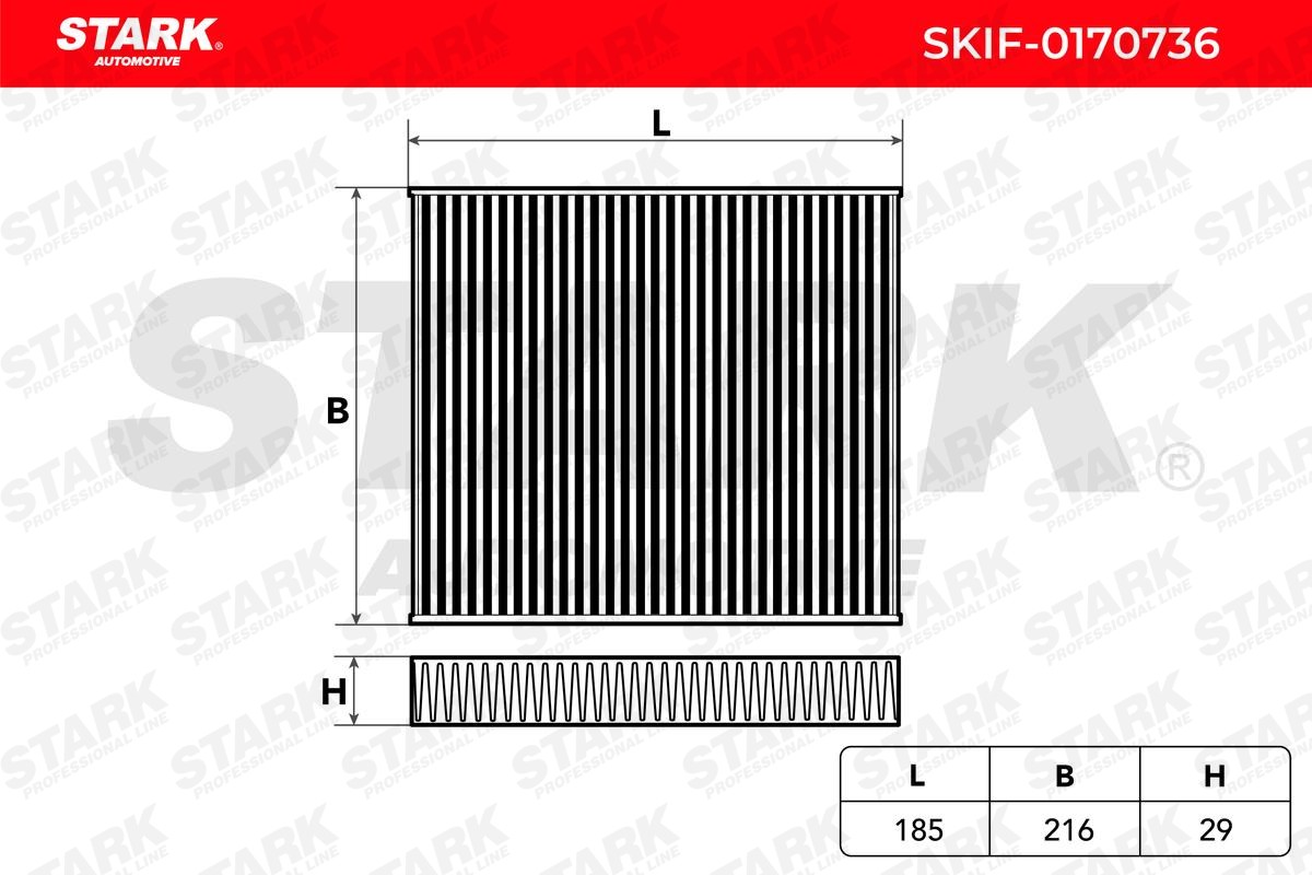 STARK Air conditioning filter SKIF-0170736