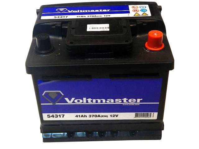 VOLTMASTER 54317 Batterie 12V 41Ah 370A B13 Bleiakkumulator