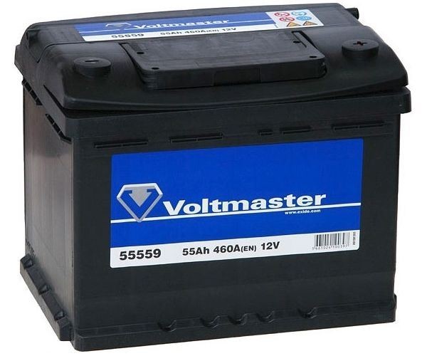 VOLTMASTER 55559 Battery 12V 55Ah 460A Lead-acid battery