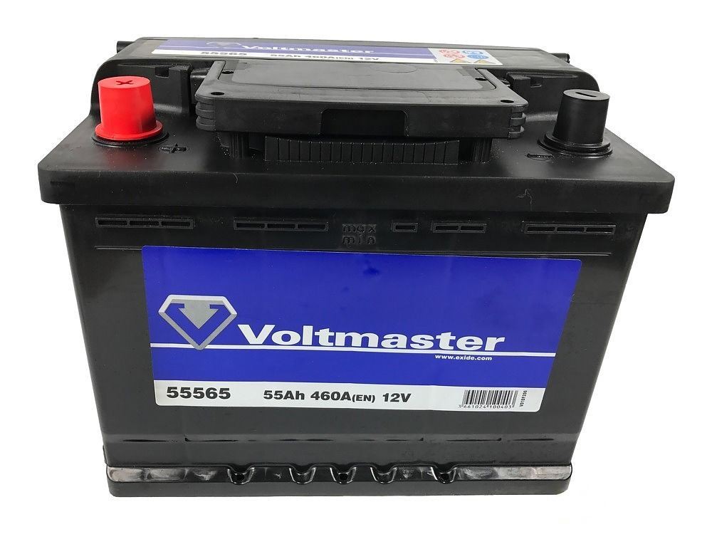 55565 VOLTMASTER Car battery AUDI 12V 56Ah 460A B13 Lead-acid battery